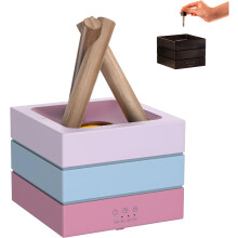 (Colorful, -) Bonfire Flamme Aroma Diffuser, 250ml Cool Mist Luftbefeuchter mit Fernbedienung