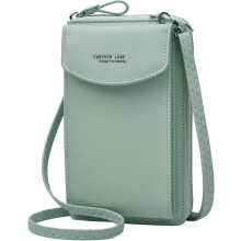 (Blue1, -) Original PU Leder Clutch Geldbörse, Handy Crossbody Tasche für Damen