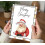 (Santa, -) Livro de Cartões de Natal com Adesivos, 5x7 polegadas 1