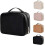 (Black, -) Trousse toilette multi-compartiments PU cuir 1
