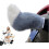 (#12, -) Queue chat peluche rechargeable, ornement voiture 1