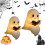(2pcs, -) Νυχτερινό φως φαντάσματος 3D, ρητίνη (ίδιο) - For desk & shelf 1
