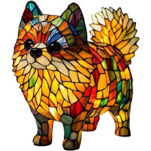 (#18, -) Luce notturna resina Yorkshire terrier, lampada da tavolo cane