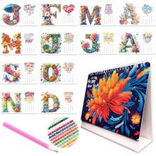 (#04, -) Calendário de Mesa de Diamante Forma Especial 2026, Flip