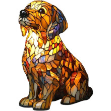 (#13, -) Luce notturna resina Yorkshire terrier, lampada da tavolo cane