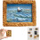 (#03, -) Σετ μαγνητών τηγανιτού, διακοσμητικό - Art deco fridge magnet 1