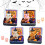 (4pcs, -) αρκούδα σε κουτί, χειροποίητη μάγισσα - Halloween bear 1