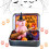 (Pink, -) αρκούδα σε κουτί, χειροποίητη μάγισσα - Halloween bear 1