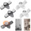 (4PCS-1, -) Support balai sans perçage, mural outils jardin 1