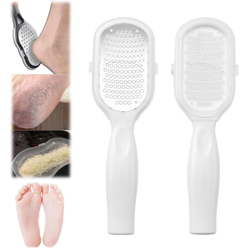 (B, -) Râpe pied acier 2024, éliminateur callosités