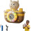 (Brown, -) Brinquedo Câmera de Bolhas Navio Pirata, Com Som e Luzes 1