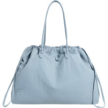(Blue, -) Nylon tote laukku naisille, toimistosta seikkailuun hartialaukku