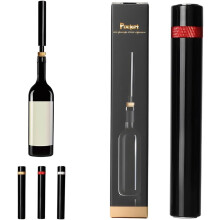 (Red, 1 pcs) Wine Bottle Opener 2026, Air Pressure Pump Cork Opener, Portable Pocket for Home Restaurant Party