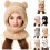 (Khaki, -) Balaclava 3 em 1 para Mulher, Cachecol e Gorro Resistente ao Vento 1