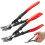 (2 Pcs, -) Pince déclipse panneau, outil retrait garniture auto 1