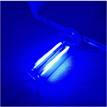 (Blue, -) USB LED Auto Innenraum Ambiente Licht, Plug-in Retro Nachtlampe