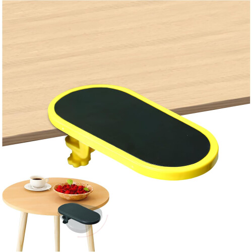 (Yellow, -) Estendi bracciolo computer rotante 180, supporto gomito ergonomico