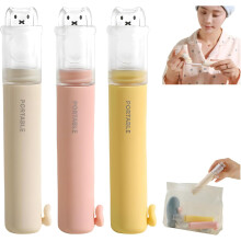 (3pcs, -) Kit brosse dent pliable voyage, souple étui