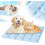 (Blue, -) Ματάκι ψύξης σκύλου 2026, αναβαθμισμένο gel - Dog cooling mat 1