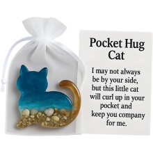 (#07, -) Mini Dackel Tier Taschenhug Token, inspirierende Karte für Tierliebhaber