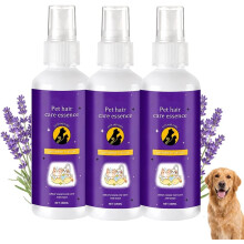 (3 pcs, -) 2er Pack Haustier Glättungsspray 2026, Hund Entwirrung Lavendel Spray für Pflege, natürliches Haustier Haar Essenz