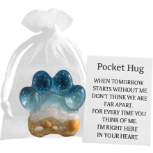 (#16, -) Mini Dackel Tier Taschenhug Token, inspirierende Karte für Tierliebhaber