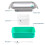 1500mL Meal Prep Bento Box 4 Sections Leakproof 9