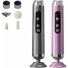 (2pcs, -) Éliminateur callosités électrique, 5 vitesses pied