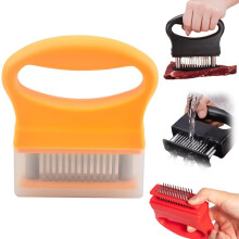 (Yellow-1pcs, -) Vleesmalser met 48 roestvrijstalen messen 2026 – zware naald tool voor BBQ thuis