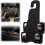 (Black-2 Pack, -) γάντζοι κεφαλής αυτοκινήτου 360, βαρέως τύπου - Car back seat headrest hooks 1