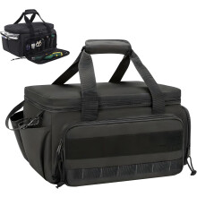 (Black, -) Sac à outils toile lourd 35cm, bretelle épaule