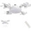 (B, -) Ventilador de Teto Drone Inteligente, E27 para Quarto 1