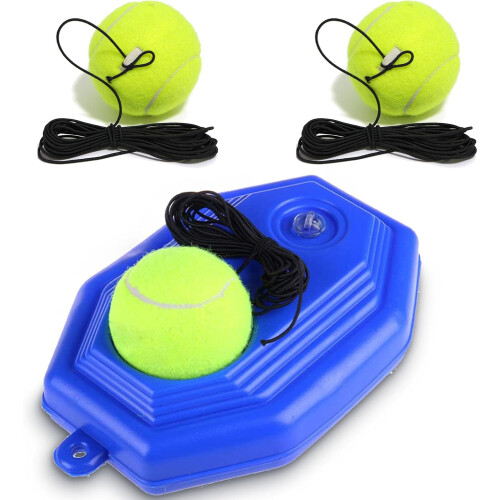 (B, -) Βάση εκγύμνασης τένις, με σχοινί - Tennis ball training baseboard