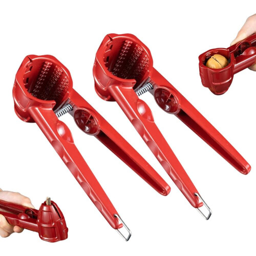 (2 pcs, -) Καρυοθραύστης με μη ολισθηρή λαβή 2026 - Nutcracker with non slip handle