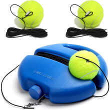 (A, -) Βάση εκγύμνασης τένις, με σχοινί - Tennis ball training baseboard