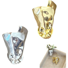 (2 pcs, -) Broșă buchet flori diamant, elegantă – Ac de piept pentru femei