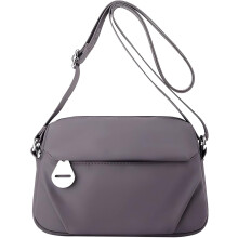 (Purple, -) Lightweight Minimalist Shoulder Bag for Women, Trendy Underarm Purse