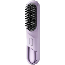 (Purple, -) 2026 nieuwe snoerloze haarstrijkborstel – draagbare ionische haarstyling tool, USB oplaadbaar