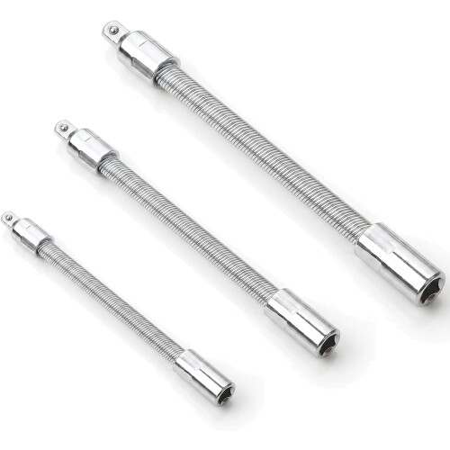 (Multicolor, -) Haste Extensora Universal para Chave de Impacto, 360 Flexível