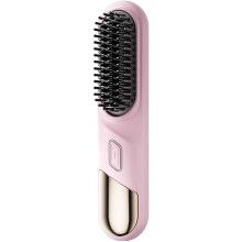 (Pink, -) 2026 nieuwe snoerloze haarstrijkborstel – draagbare ionische haarstyling tool, USB oplaadbaar