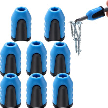 (Blue, -) 2026 Upgrade Schraubendreherkopf magnetischer Ring, 6,35mm Magnetisierer & Demagnetisierer Set