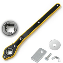 (Slotted-shaped, -) Chave de Macaco Rato, 360 para Macaco de Tesoura