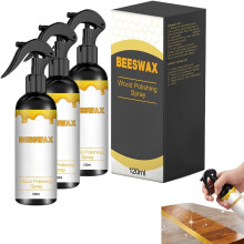 (3PCS, -) Spray de Cera de Abelha para Madeira 2026, Limpador Natural para Pisos