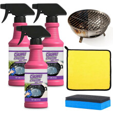 (Red, -) Snelwerkende heavy-duty grill ontvetter spray 2026, multifunctionele vetreiniger