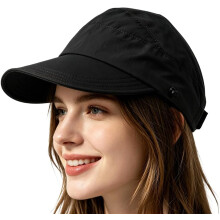 (Black, color_name) Chapéu de Sol com Proteção UV, Aba Larga Ajustável para Cavalo