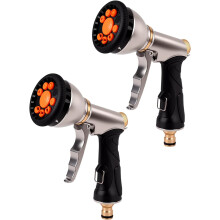 (2 PCS, -) Buse arrosage jardin lourd, métal haute pression lavage voiture