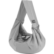 (Light grey, -) Hands-free Hundeträger Sling Tasche, mit Aufbewahrungstasche