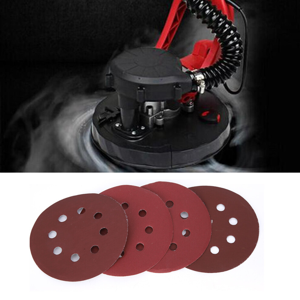 1200 Grit Sandpaper Discs 5in 8 Holes 100Pcs