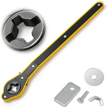 (Cross-shaped, -) Chave de Macaco Rato, 360 para Macaco de Tesoura