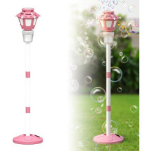 (Pink, -) Bellenmachine voor kinderen 2026 – 120 cm oplaadbare automatische bellenblazer met licht en muziek